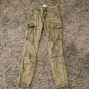 H&M Cargo Skinny Pants Size 2